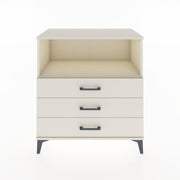 Woodntry Modüler Şifonyer Aytaşı 88x44x84 cm Çekmeceli ve Raflı CR18-1