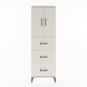 Woodntry Modular Cabinet Moonstone 60x44x170 cm with Doors and Drawers KC24-1