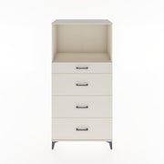 Woodntry Modular Cabinet Moonstone 88x44x170 cm with Drawers and Shelves CR51-1