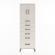Woodntry Modular Cabinet Moonstone 60x44x170 cm with Doors and Drawers KC11-1