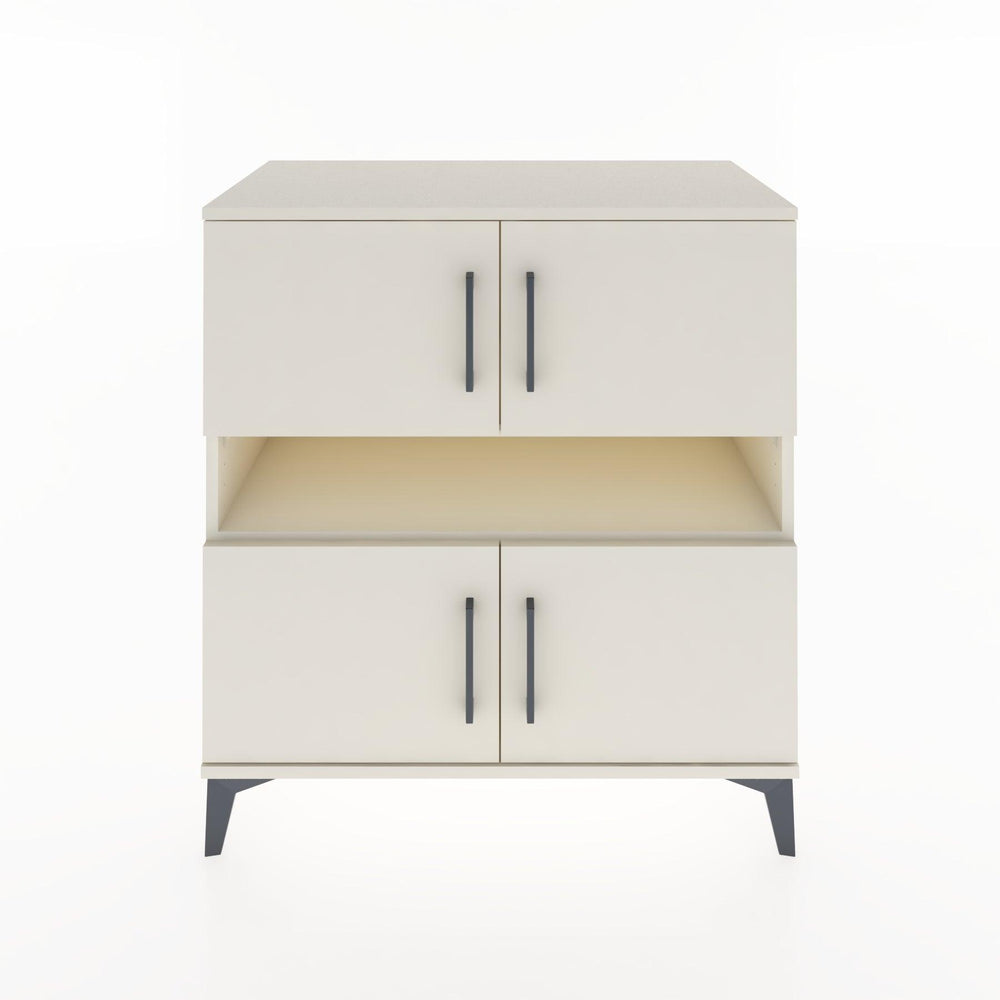 Woodntry Modüler Şifonyer Aytaşı 88x44x84 cm Kapaklı ve Raflı KR104-1