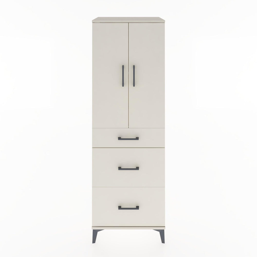 Woodntry Modüler Dolap Aytaşı 60x44x170 cm Kapaklı ve Çekmeceli KC20-1