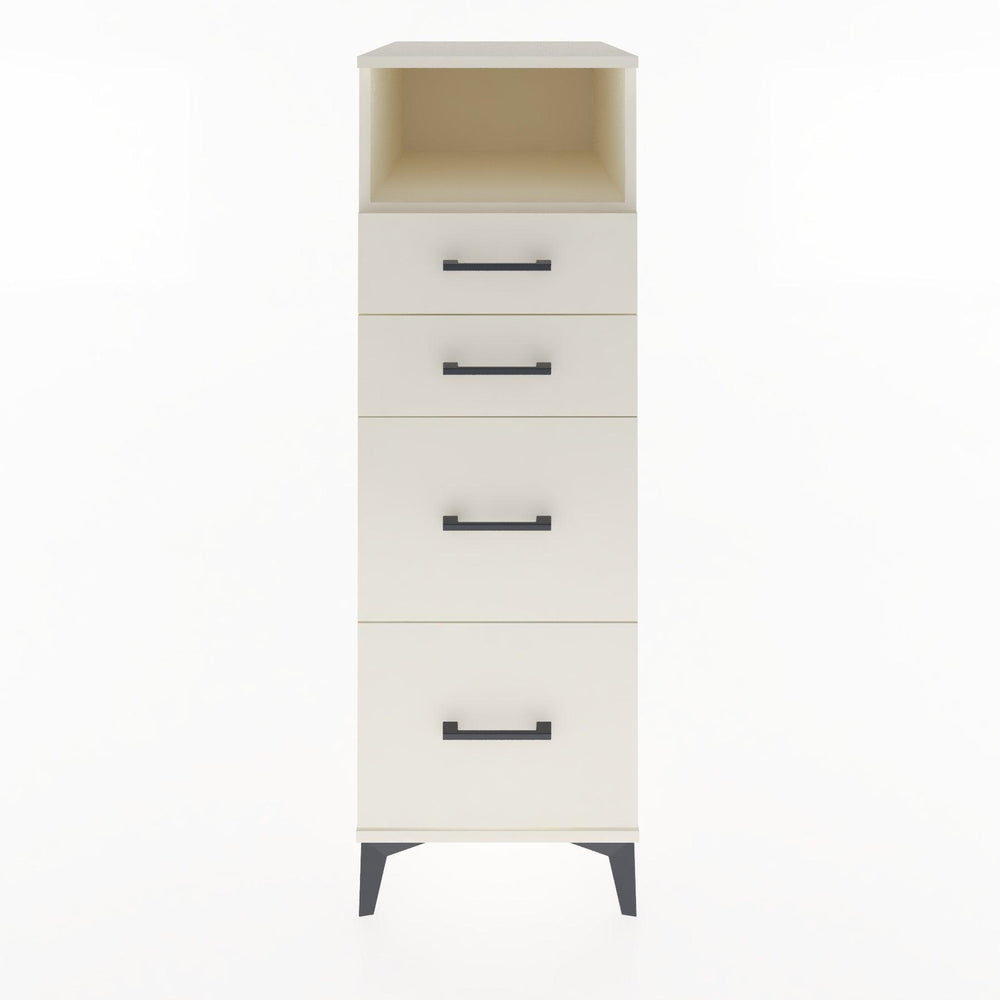 Woodntry Modüler Dolap Aytaşı 44x30x122 cm Çekmeceli ve Raflı CR101-1