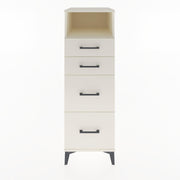 Woodntry Modular Cabinet Moonstone 44x30x122 cm with Drawers and Shelves CR101-1
