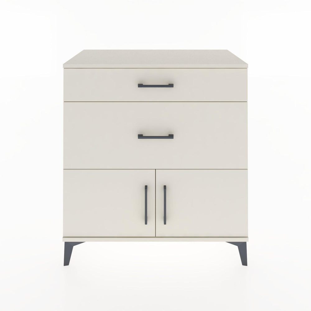 Woodntry Modüler Şifonyer Aytaşı 88x44x84 cm Kapaklı ve Çekmeceli KC116-1