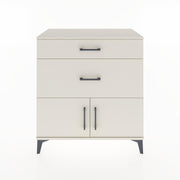Woodntry Modular Dresser Moonstone 88x44x84 cm with Cover and Drawer KC116-1