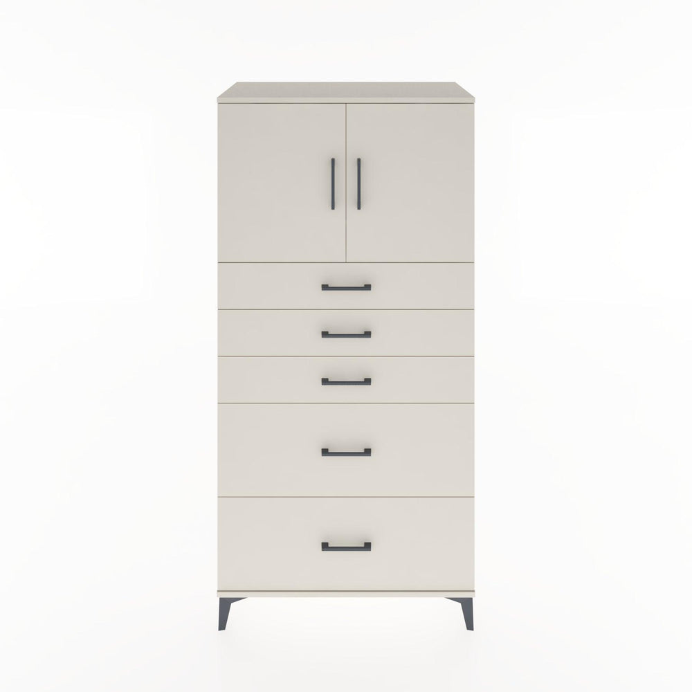 Woodntry Modüler Dolap Aytaşı 88x44x170 cm Kapaklı ve Çekmeceli KC18-1