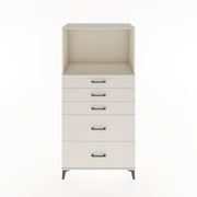 Woodntry Modular Cabinet Moonstone 88x44x170 cm with Drawers and Shelves CR46-1