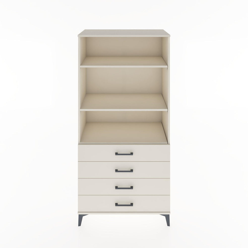 Woodntry Modular Cabinet Moonstone 88x44x170 cm with Drawers and Shelves CR36-1