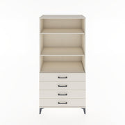 Woodntry Modular Cabinet Moonstone 88x44x170 cm with Drawers and Shelves CR36-1