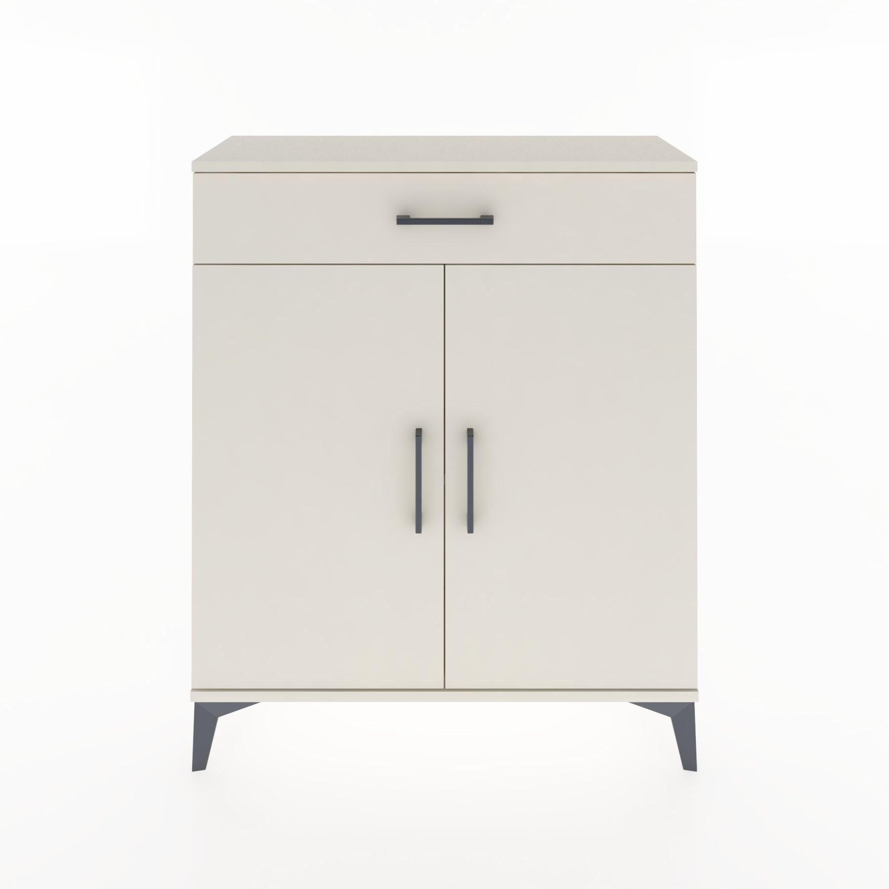 Woodntry Modüler Şifonyer Aytaşı 88x30x94 cm Kapaklı ve Çekmeceli KC1-1