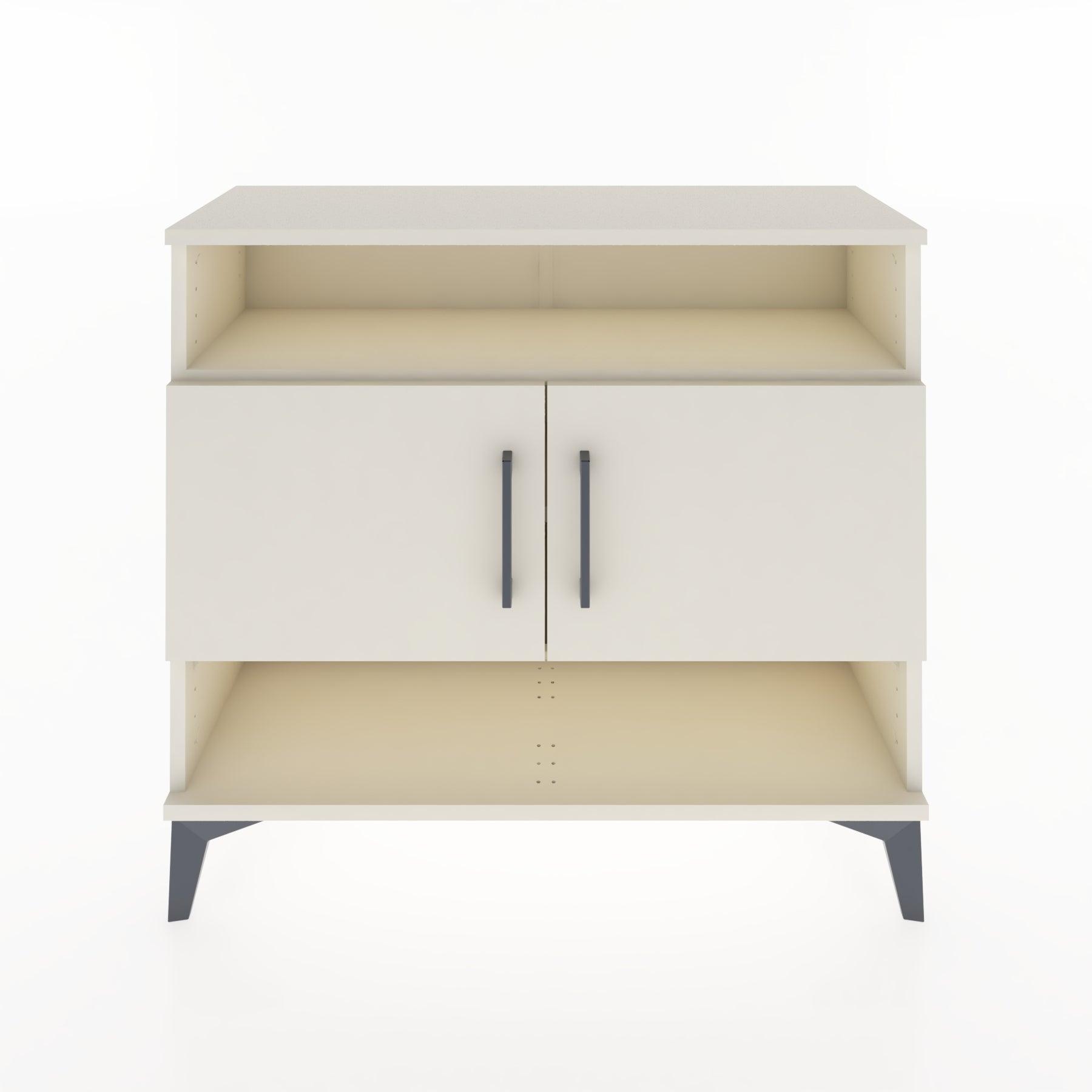Woodntry Modüler Şifonyer Raf ve İki Kapaklı V2 88x30x68 cm Çam - Woodntry