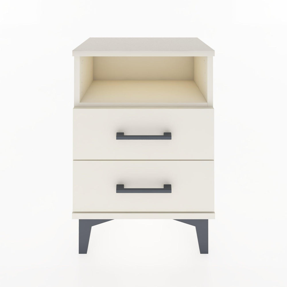 Woodntry Modüler Komodin İki Çekmeceli 44x30x52 cm Aytaşı - Woodntry