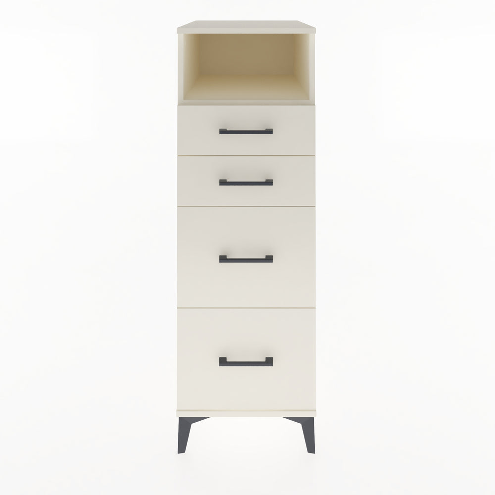 Woodntry Modular Cabinet Moonstone 44x59x122 cm with Drawers and Shelves CR101-1