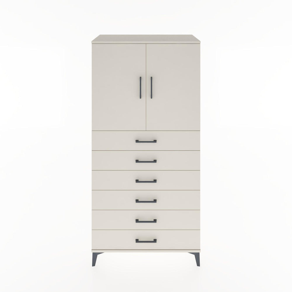 Woodntry Modüler Dolap Aytaşı 88x44x170 cm Kapaklı ve Çekmeceli KC3-1