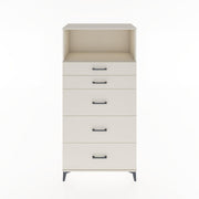 Woodntry Modular Cabinet Moonstone 88x44x170 cm with Drawers and Shelves CR50-1
