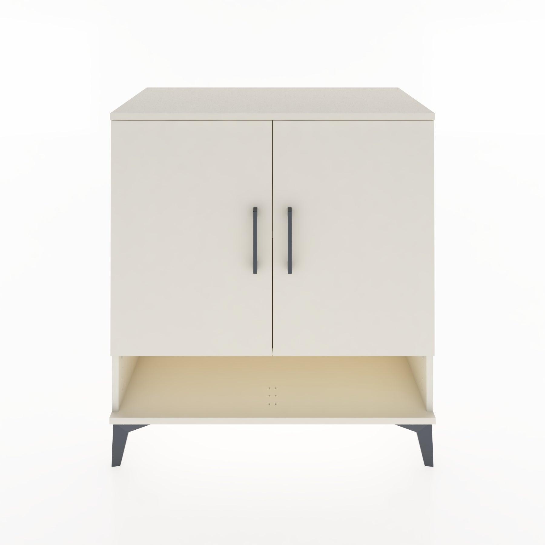 Woodntry Modular Dresser Moonstone 88x44x84 cm with Cover and Shelf KR76-1