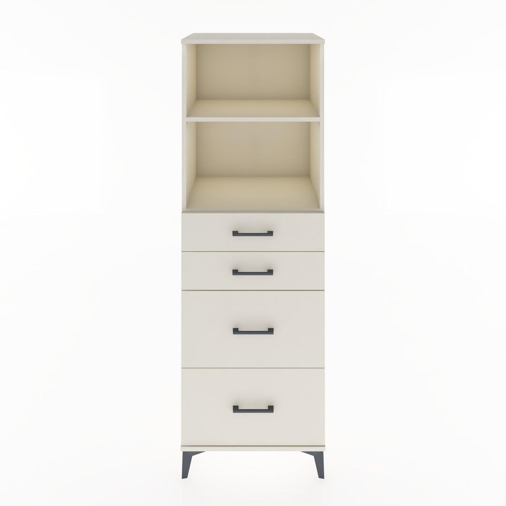 Woodntry Modular Cabinet Moonstone 60x44x170 cm with Drawers and Shelves CR46-1