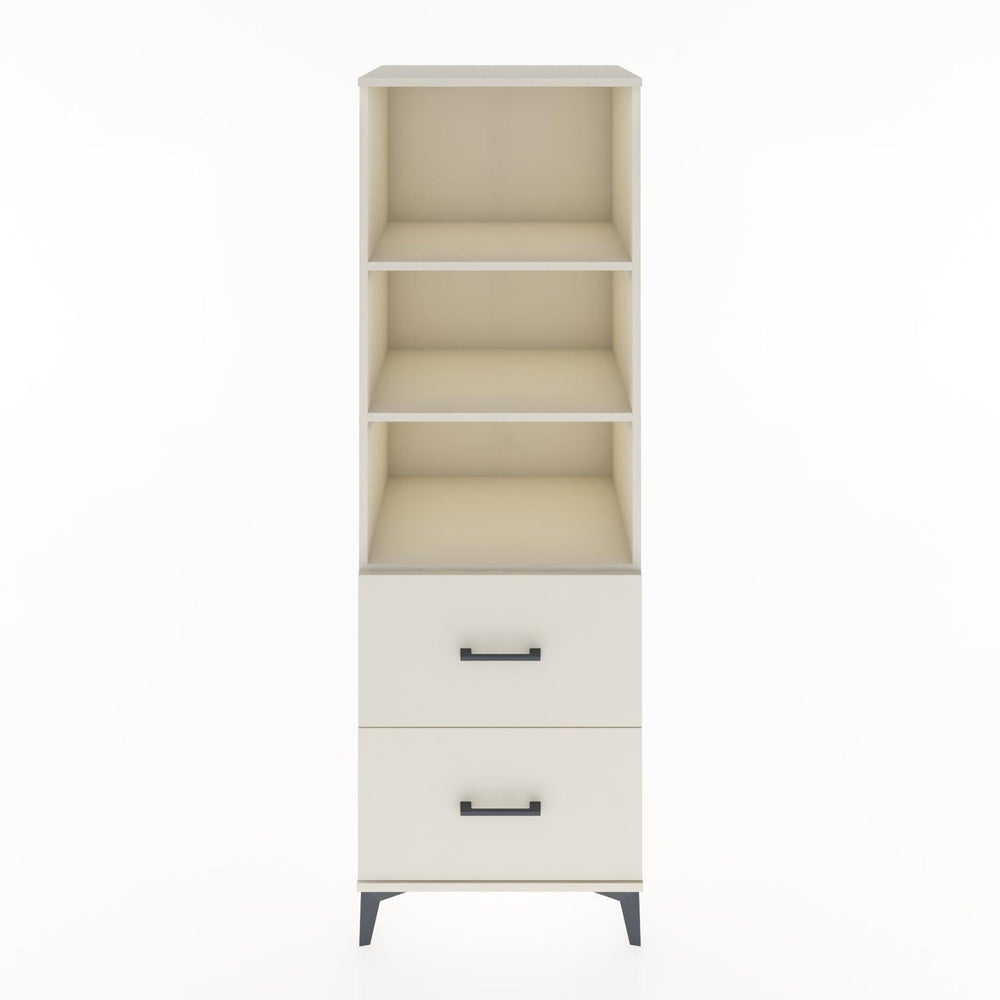 Woodntry Modular Cabinet Moonstone 60x44x170 cm with Drawers and Shelves CR48-1