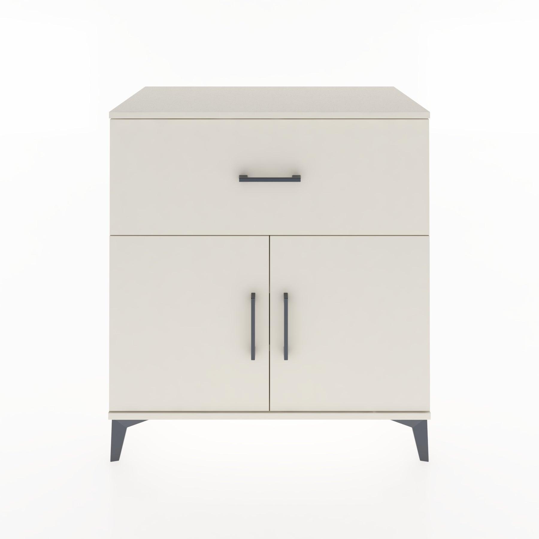 Woodntry Modular Dresser Moonstone 88x44x84 cm with Cover and Drawer KC49-1