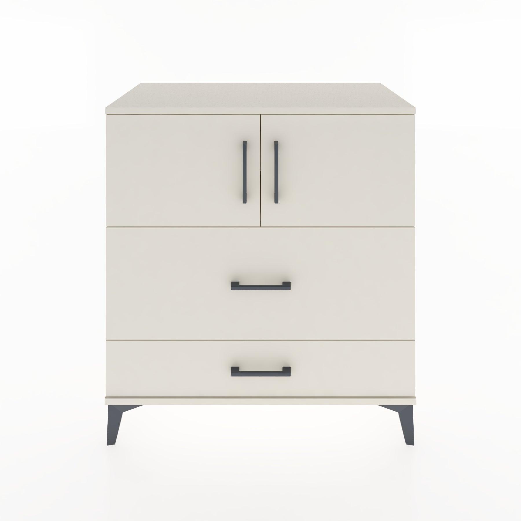 Woodntry Modular Dresser Moonstone 88x44x84 cm with Cover and Drawer KC113-1