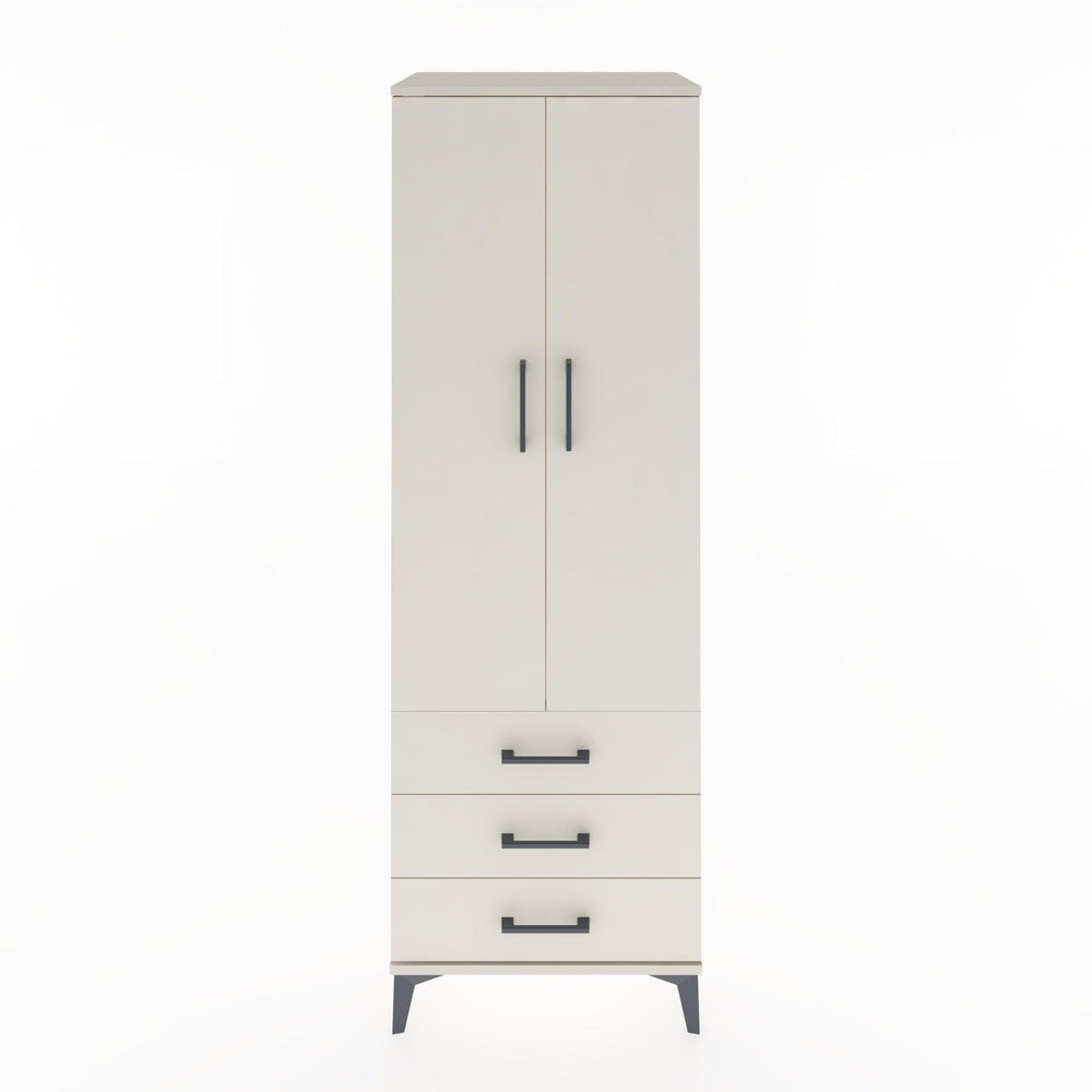 Woodntry Modüler Dolap Aytaşı 60x44x170 cm Kapaklı ve Çekmeceli KC28-1