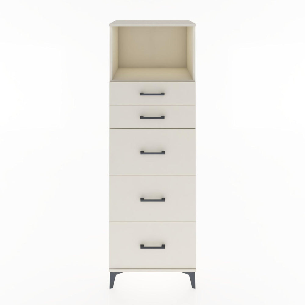 Woodntry Modular Cabinet Moonstone 60x44x170 cm with Drawers and Shelves CR49-1