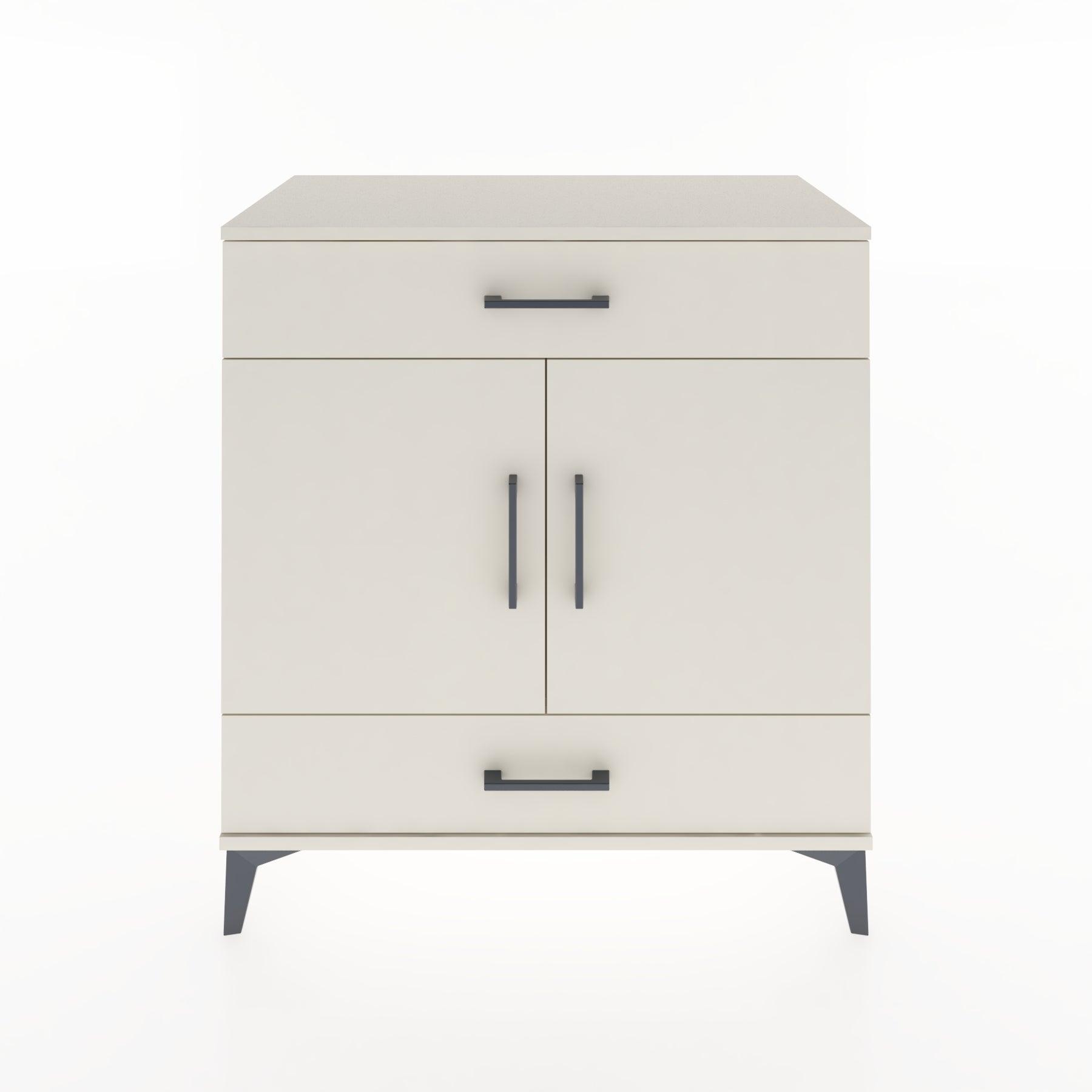 Woodntry Modular Dresser Moonstone 88x44x84 cm with Cover and Drawer KC60-1