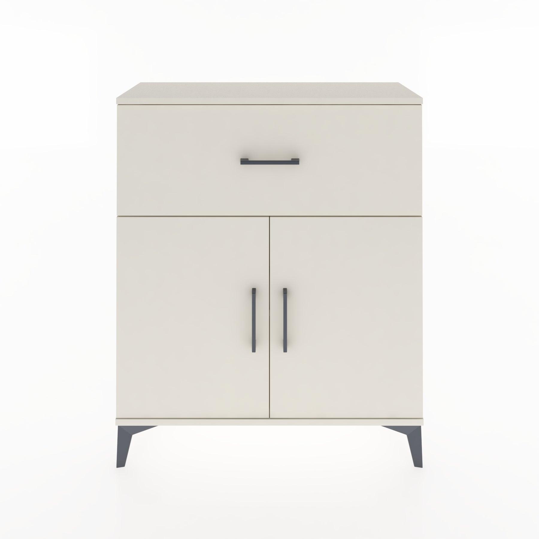 Woodntry Modüler Şifonyer Aytaşı 88x30x94 cm Kapaklı ve Çekmeceli KC9-1
