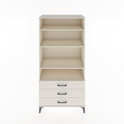 Woodntry Modular Cabinet Moonstone 88x44x170 cm with Drawers and Shelves CR37-1