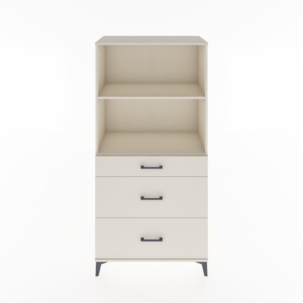 Woodntry Modular Cabinet Moonstone 88x44x170 cm with Drawers and Shelves CR48-1