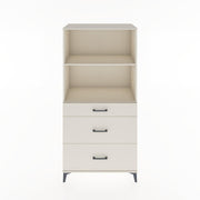 Woodntry Modular Cabinet Moonstone 88x44x170 cm with Drawers and Shelves CR48-1