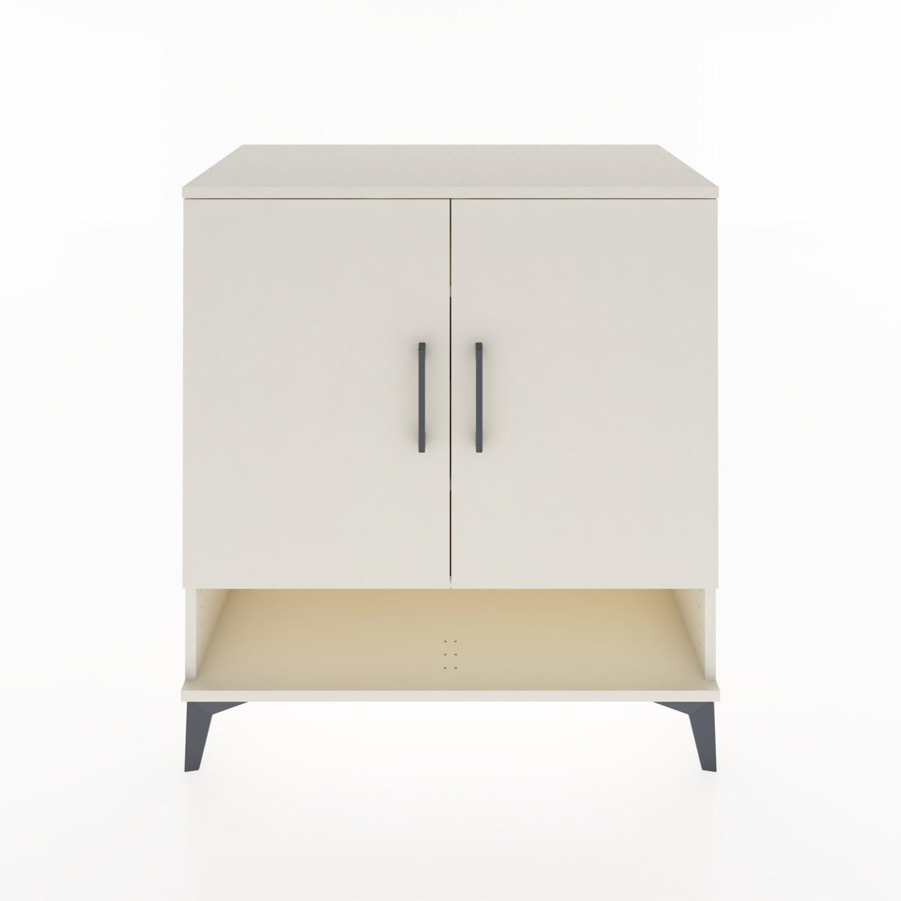 Woodntry Modular Dresser Moonstone 88x44x84 cm with Cover and Shelf KR75-1