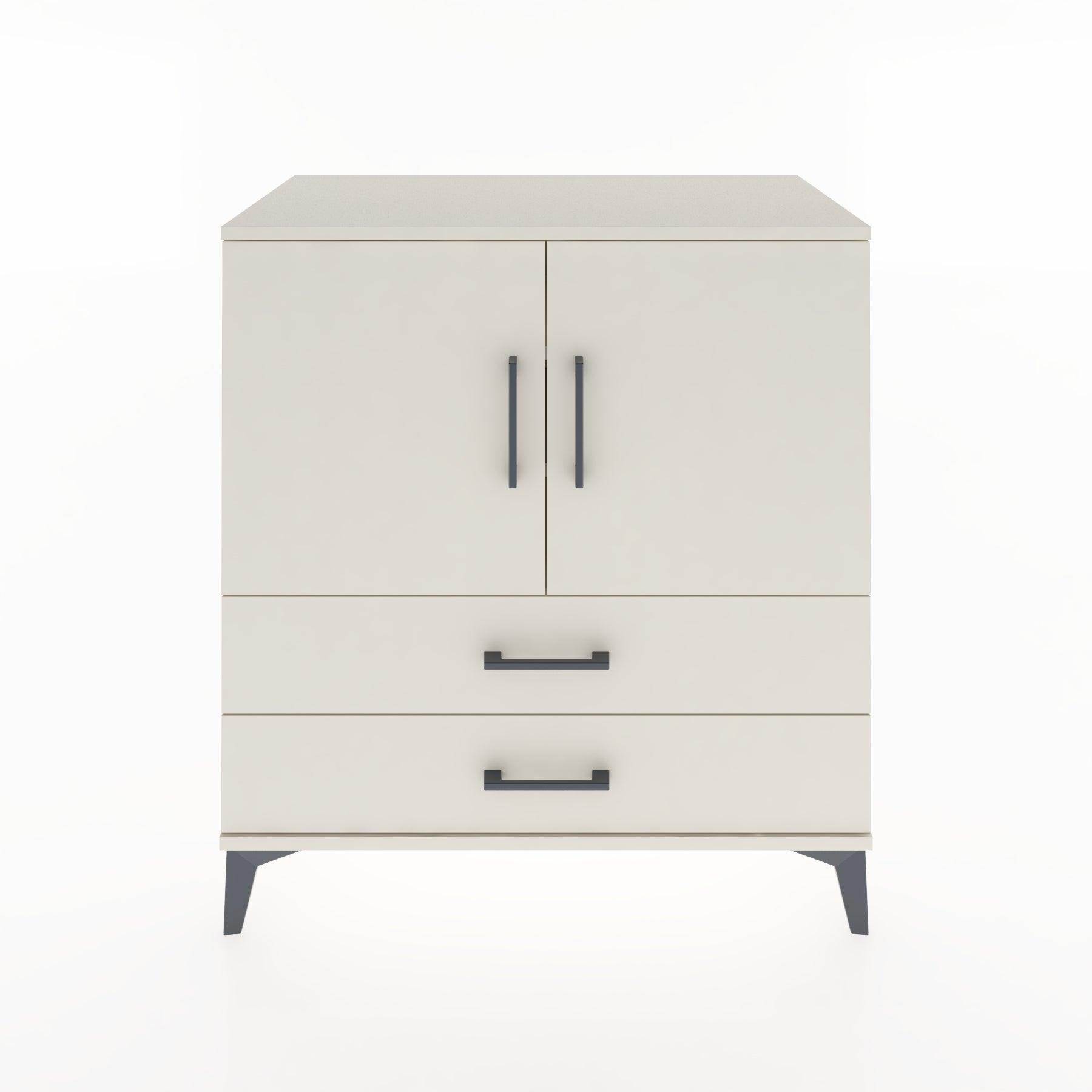 Woodntry Modular Dresser Moonstone 88x44x84 cm with Cover and Drawer KC22-1