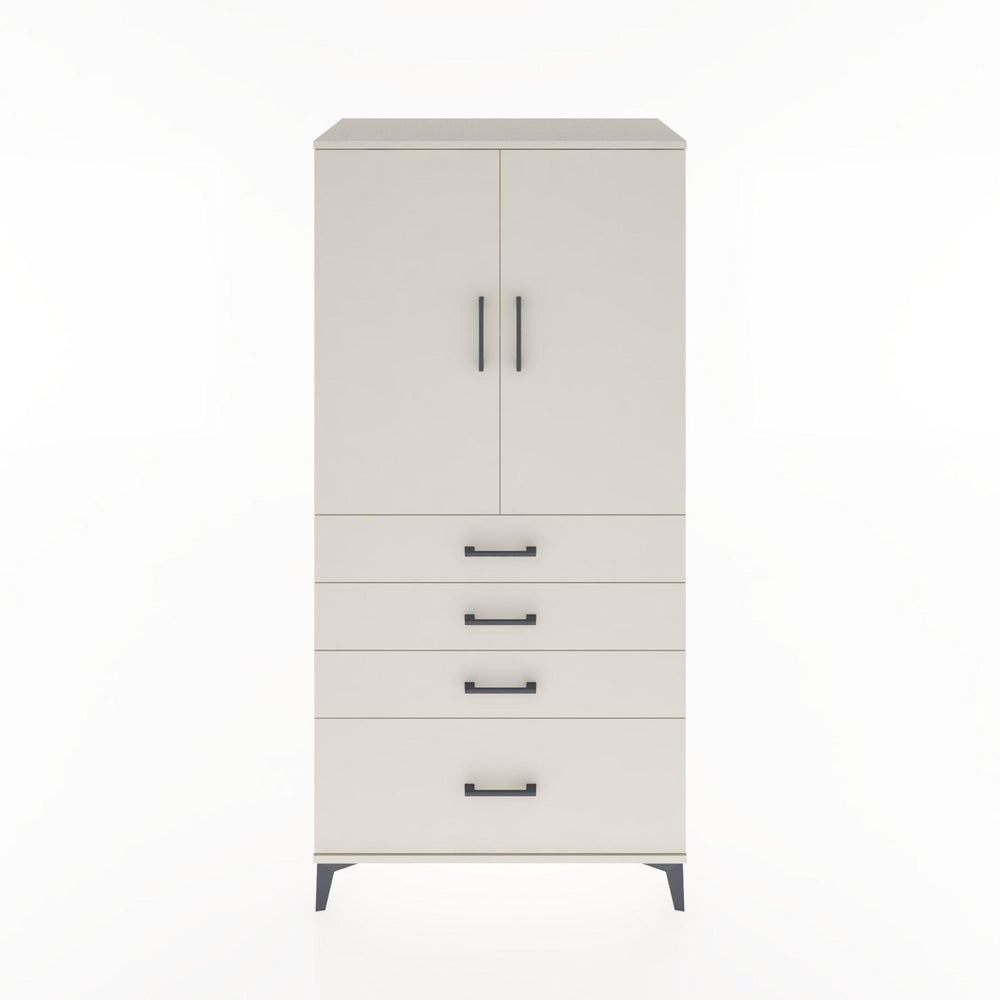 Woodntry Modüler Dolap Aytaşı 88x44x170 cm Kapaklı ve Çekmeceli KC13-1