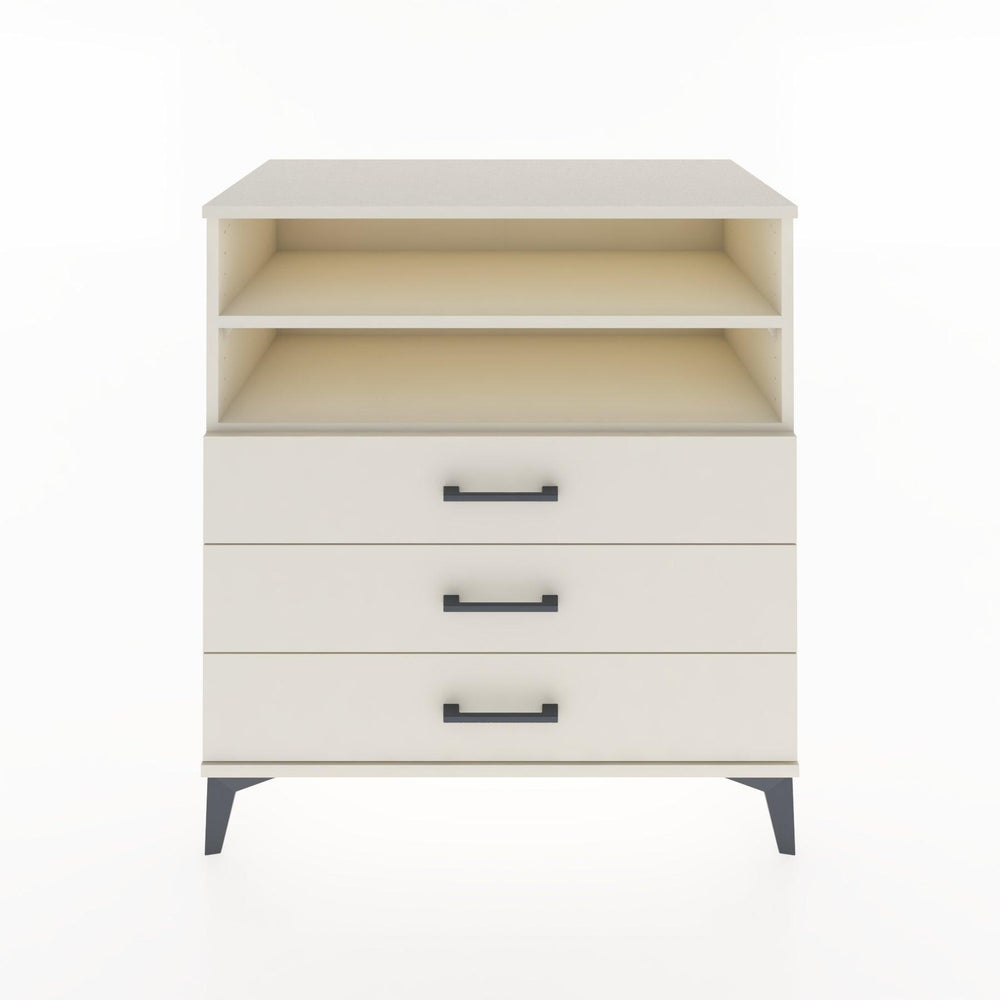 Woodntry Modüler Şifonyer Aytaşı 88x44x84 cm Çekmeceli ve Raflı CR17-1