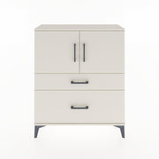 Woodntry Modüler Şifonyer Aytaşı 88x30x94 cm Kapaklı ve Çekmeceli KC11-1