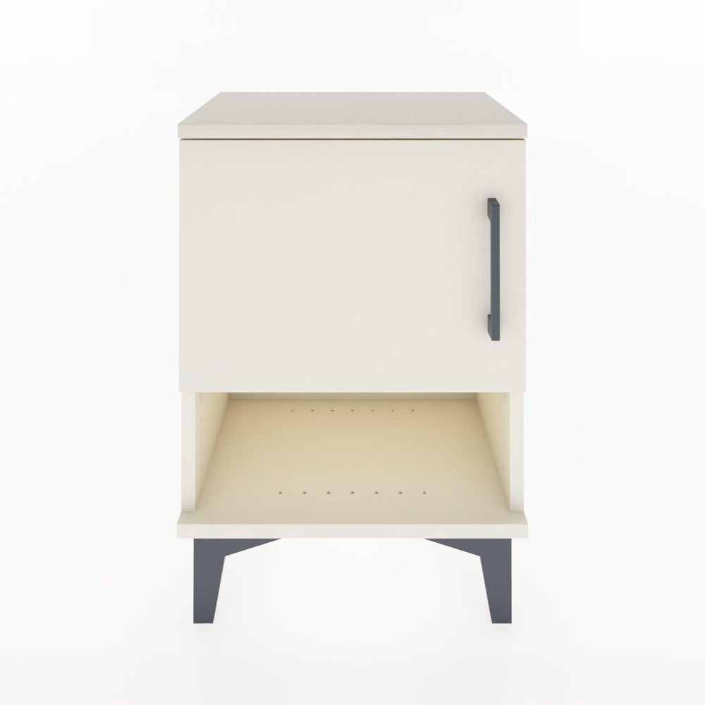 Woodntry Modüler Komodin Tek Kapak ve Raflı 44x30x52 cm Aytaşı - Woodntry