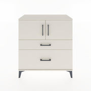 Woodntry Modular Dresser Moonstone 88x44x84 cm with Cover and Drawer KC110-1