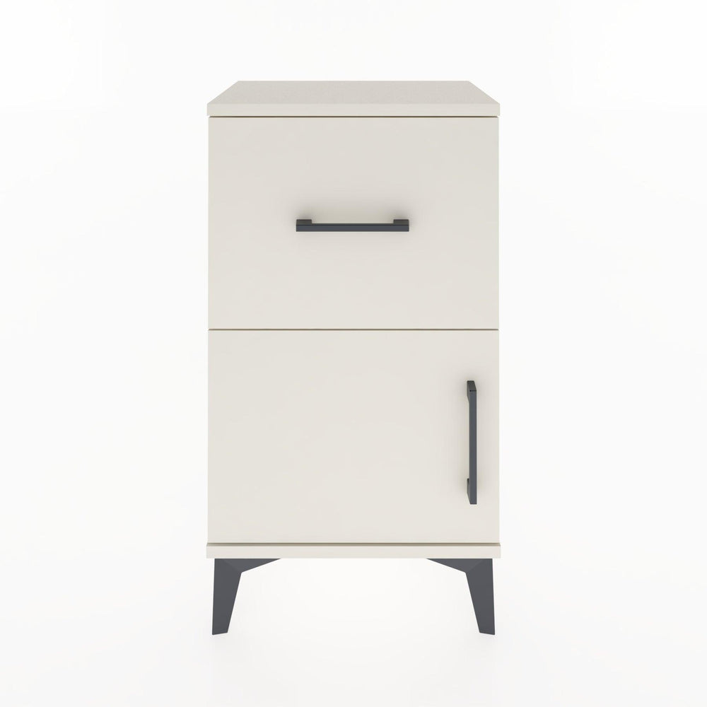 Woodntry Modüler Komodin Çekmece ve Kapaklı V1 44x30x68 cm Aytaşı - Woodntry