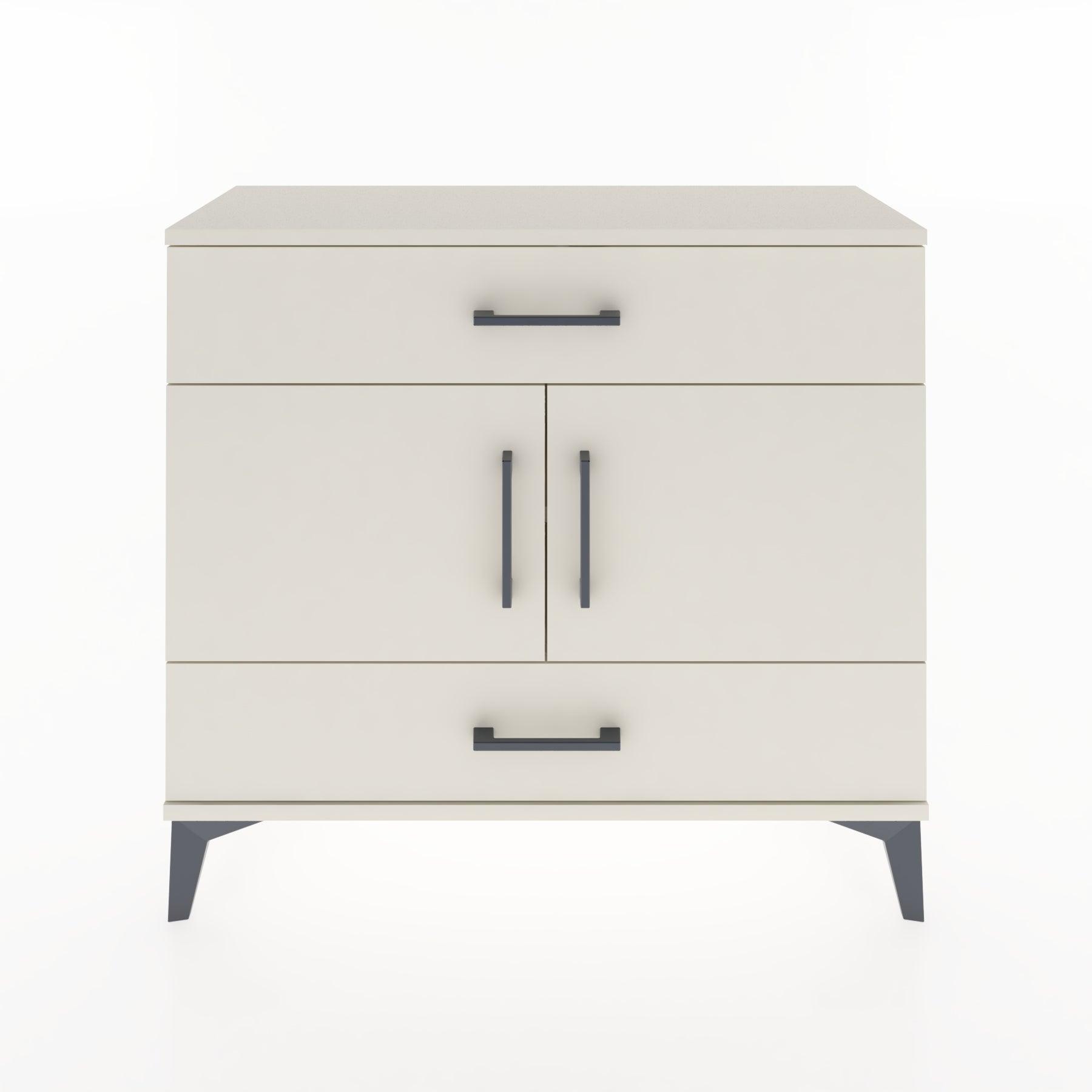 Woodntry Modüler Şifonyer Çekmece ve Kapaklı T2 88x30x94 cm Aytaşı - Woodntry