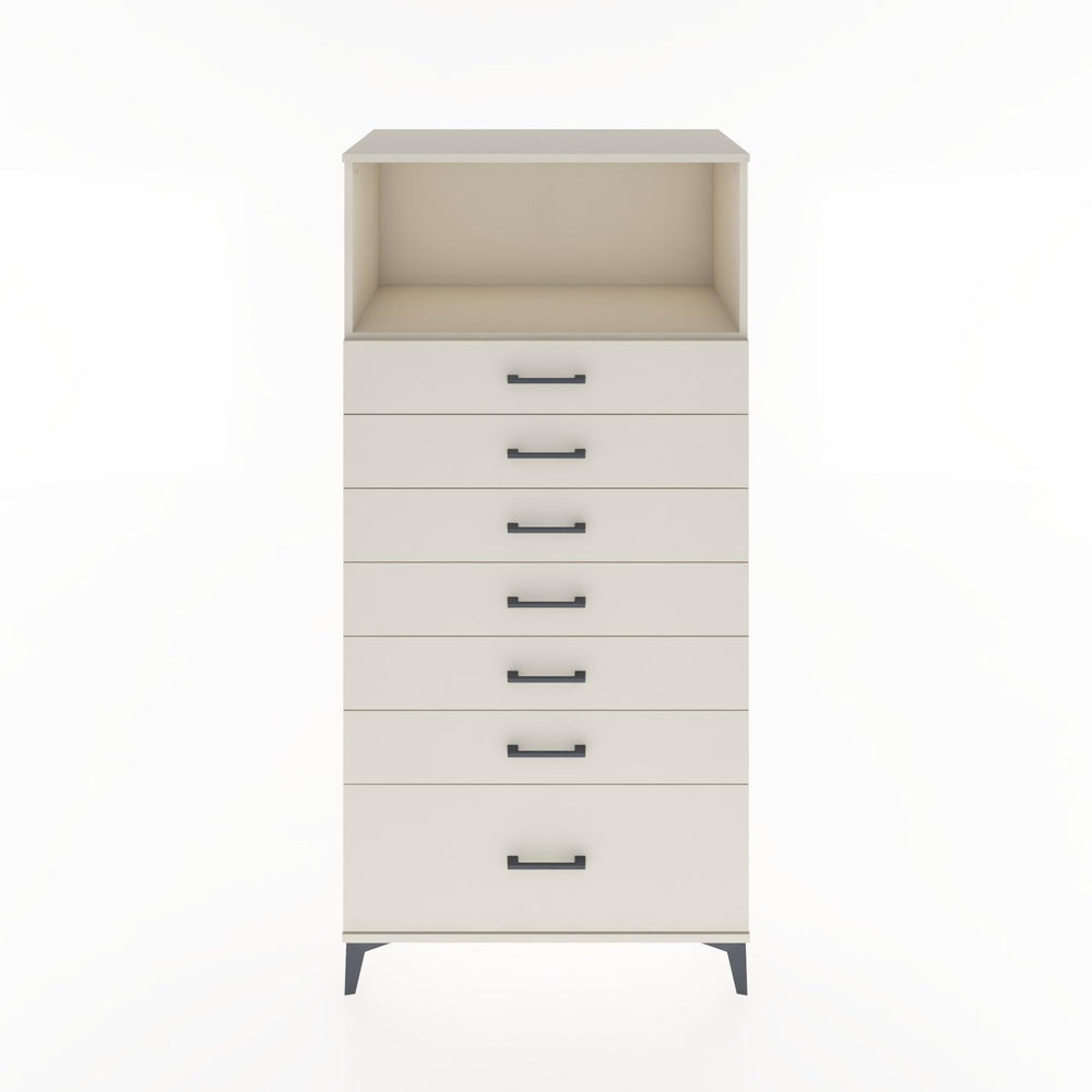 Woodntry Modular Cabinet Moonstone 88x44x170 cm with Drawers and Shelves CR38-1