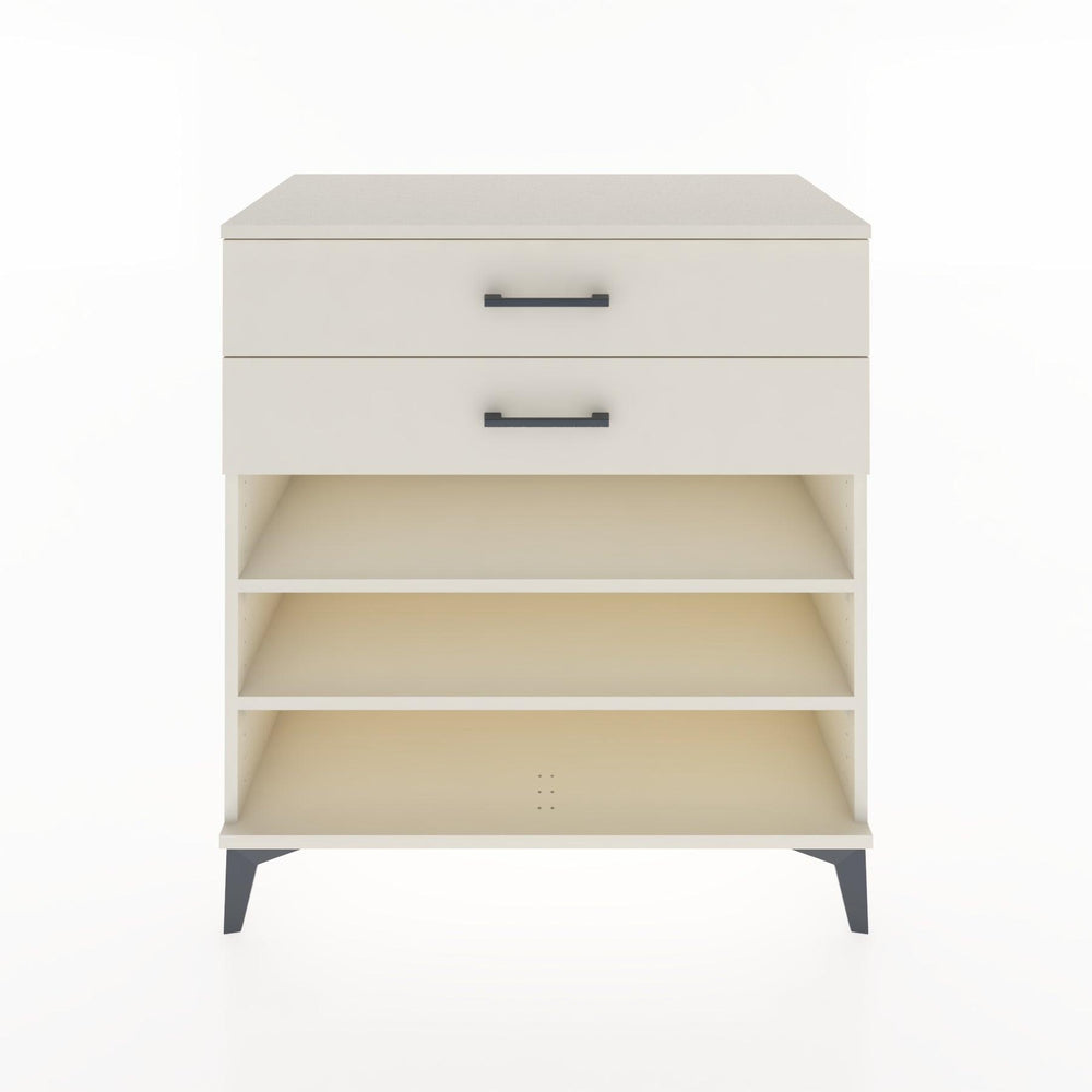 Woodntry Modular Dresser Moonstone 88x44x84 cm with Drawers and Shelves CR13-1