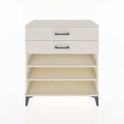 Woodntry Modüler Şifonyer Aytaşı 88x44x84 cm Çekmeceli ve Raflı CR13-1