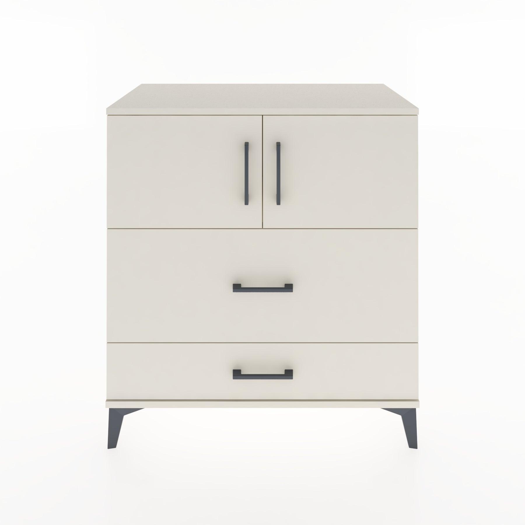 Woodntry Modular Dresser Moonstone 88x44x84 cm with Cover and Drawer KC114-1
