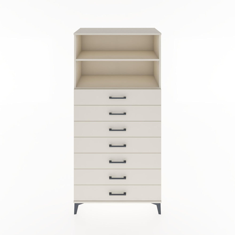 Woodntry Modular Cabinet Moonstone 88x44x170 cm with Drawers and Shelves CR33-1
