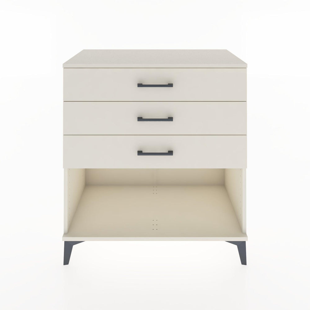 Woodntry Modular Dresser Moonstone 88x44x84 cm with Drawers and Shelves CR11-1