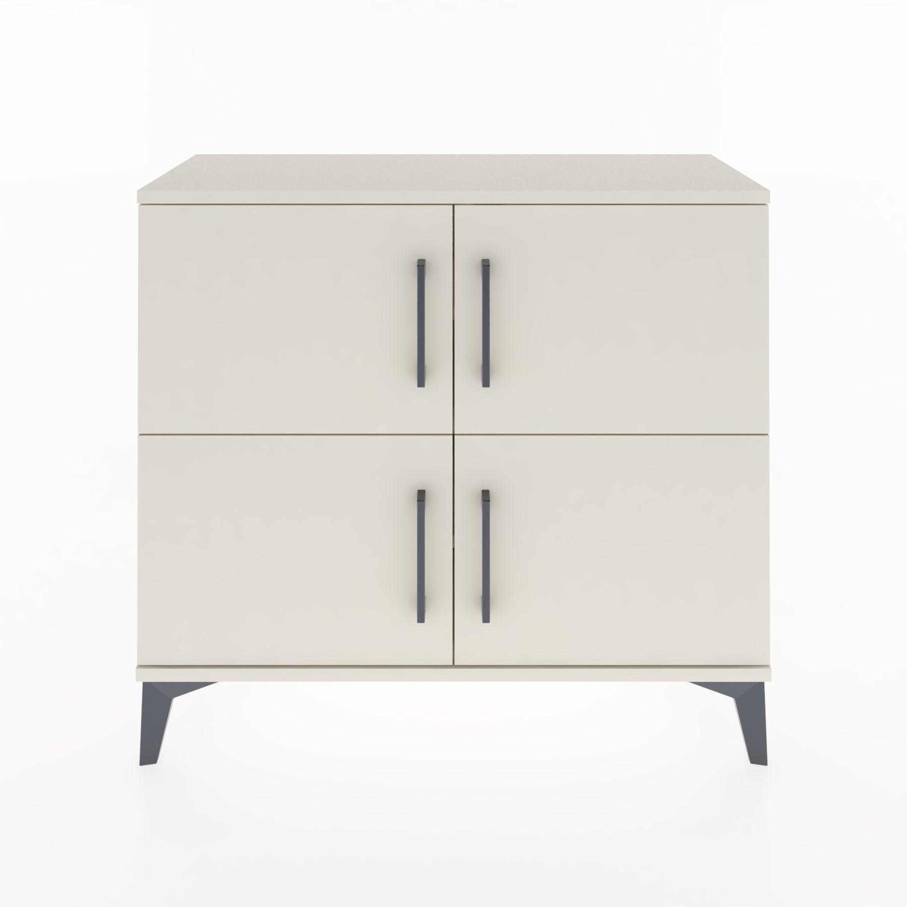 Woodntry Modüler Şifonyer Dört Kapaklı 88x30x68 cm Aytaşı - Woodntry