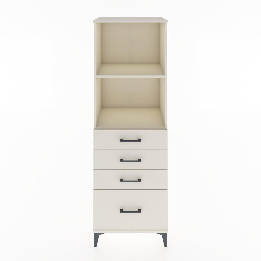 Woodntry Modular Cabinet Moonstone 60x44x170 cm with Drawers and Shelves CR41-1