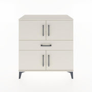 Woodntry Modular Dresser Moonstone 88x44x84 cm with Cover and Drawer KC101-1